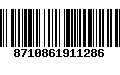 Código de Barras 8710861911286