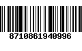 Código de Barras 8710861940996