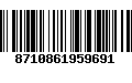 Código de Barras 8710861959691