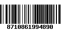 Código de Barras 8710861994890