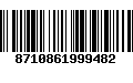 Código de Barras 8710861999482