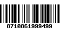 Código de Barras 8710861999499