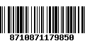 Código de Barras 8710871179850