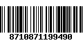 Código de Barras 8710871199490