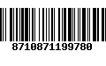 Código de Barras 8710871199780