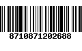 Código de Barras 8710871202688