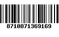 Código de Barras 8710871369169