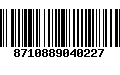 Código de Barras 8710889040227