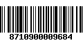 Código de Barras 8710900009684