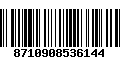 Código de Barras 8710908536144