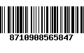 Código de Barras 8710908565847