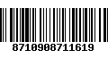 Código de Barras 8710908711619