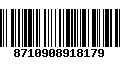 Código de Barras 8710908918179