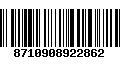 Código de Barras 8710908922862