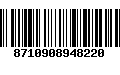 Código de Barras 8710908948220