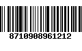 Código de Barras 8710908961212