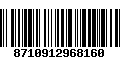 Código de Barras 8710912968160