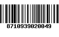 Código de Barras 8710939020049