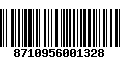 Código de Barras 8710956001328