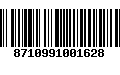 Código de Barras 8710991001628