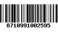 Código de Barras 8710991002595