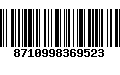 Código de Barras 8710998369523