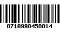 Código de Barras 8710998458814