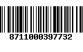 Código de Barras 8711000397732