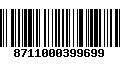 Código de Barras 8711000399699