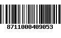 Código de Barras 8711000409053