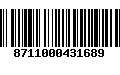 Código de Barras 8711000431689