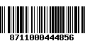 Código de Barras 8711000444856