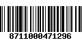 Código de Barras 8711000471296