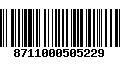 Código de Barras 8711000505229