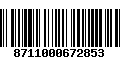 Código de Barras 8711000672853