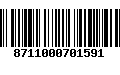 Código de Barras 8711000701591