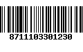 Código de Barras 8711103301230