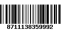 Código de Barras 8711138359992