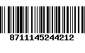 Código de Barras 8711145244212