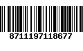 Código de Barras 8711197118677