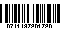 Código de Barras 8711197201720