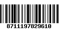 Código de Barras 8711197829610