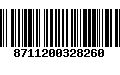 Código de Barras 8711200328260