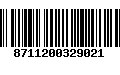 Código de Barras 8711200329021