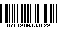 Código de Barras 8711200333622