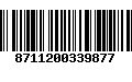 Código de Barras 8711200339877