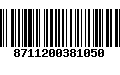 Código de Barras 8711200381050