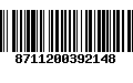 Código de Barras 8711200392148