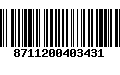 Código de Barras 8711200403431