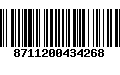 Código de Barras 8711200434268